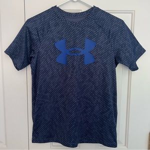 Under Armour Heatgear Wicking T-Shirt, Boys Youth Large